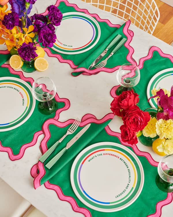 fairy conversation plates