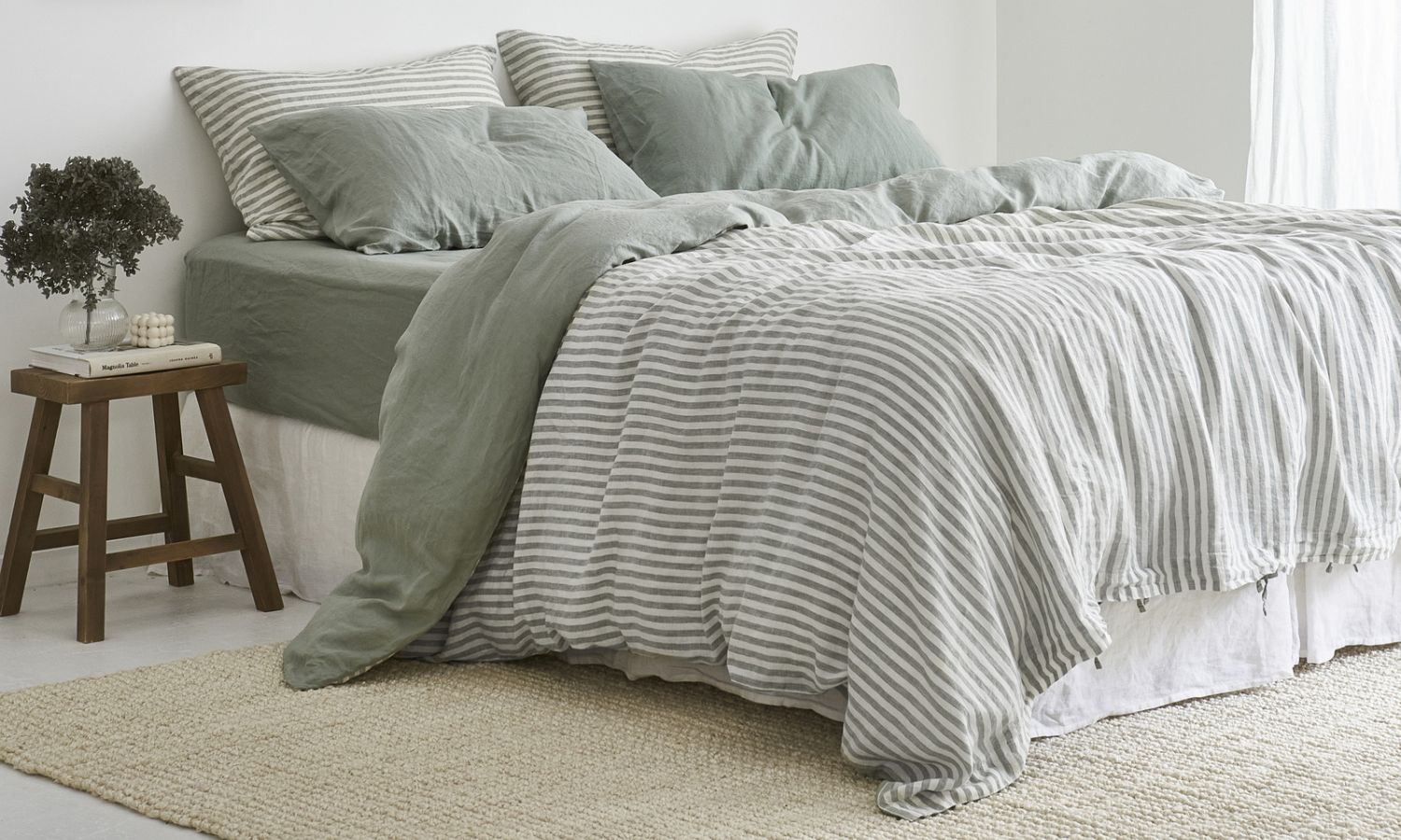 I Love Linen quilt cover