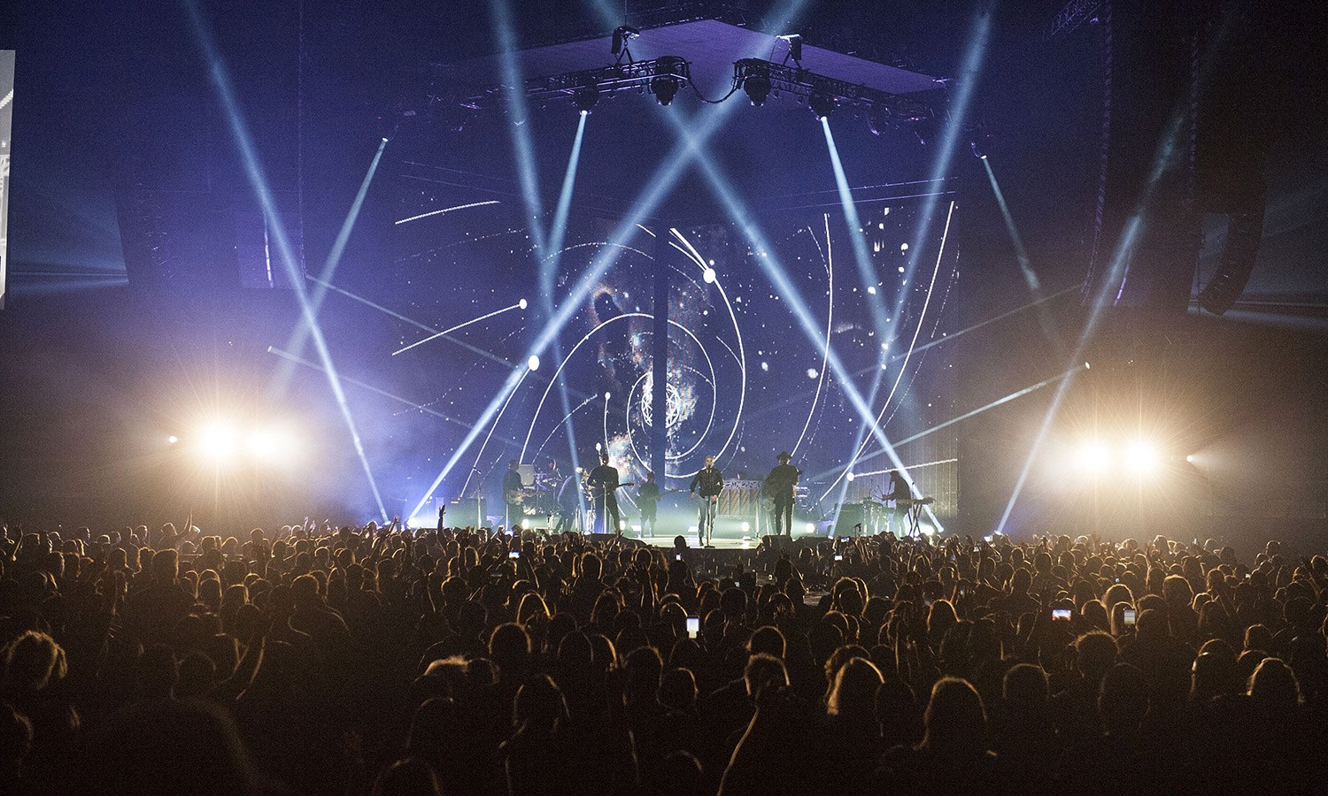 An image showing a Hillsong gathering to illustrate an article about the allegations made in Spoltight Channel 7's documentary.