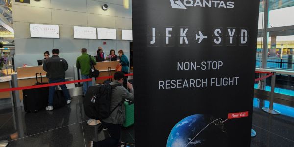 Qantas New York to Sydney flights